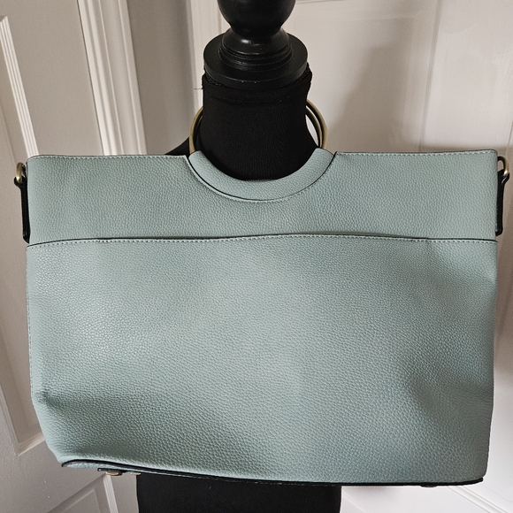 Simply Noelle Round Metal Handle Purse - Picture 2 of 9